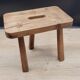 Threeod stool rectangle handle