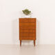 Commode en teck danois, années 1960