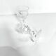 2 crystal Porto glasses by Saint-Louis, Trianon model.