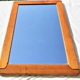 Rectangular mirror pine entourage from the 70s