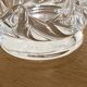 Daum France crystal vase, Sorcy model, signed