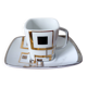 Vintage art deco cup and saucer