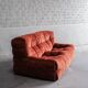 Kashima 2-seater, by Michel Ducaroy for Ligne Roset, 1980s
