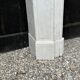 Louis XV style fireplace in Carrara marble circa 1940
