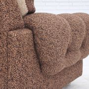 Fauteuil relax danois, revêtement en laine d'origine, années 70