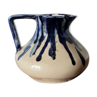 Art deco stoneware pitcher