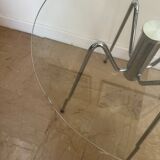 Table d'appoint verre design