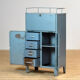 Industrial four-drawer cabinet from the 1970s