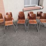 9 Pagholz Thur-Op-Seat chairs