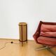Danish Sisal and Teak Floor or Table Lamp by Ib Fabiansen for Fog and Morup