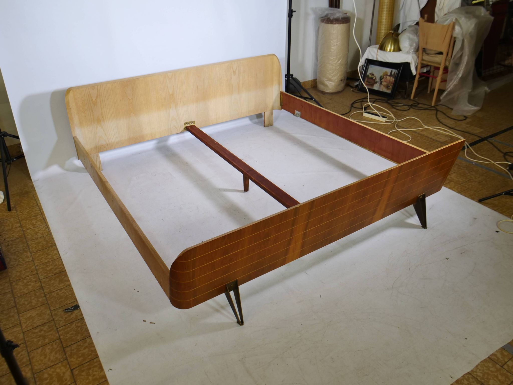 Lit double, années 50-60