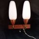 Opaline wall light from the 1960s.