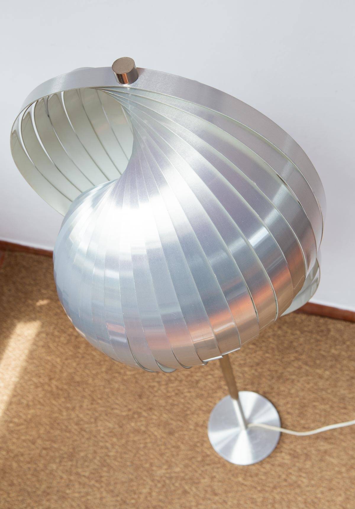 Set 2 wall lamps + floor lamp Gordes / Moon Henri Mathieu