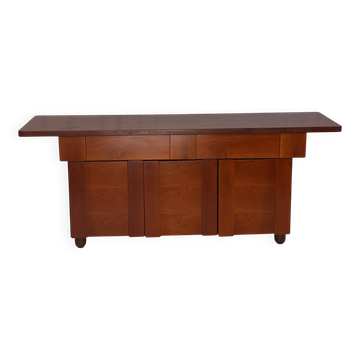 Italian Mid-Century Walnut Sideboard, 1970s