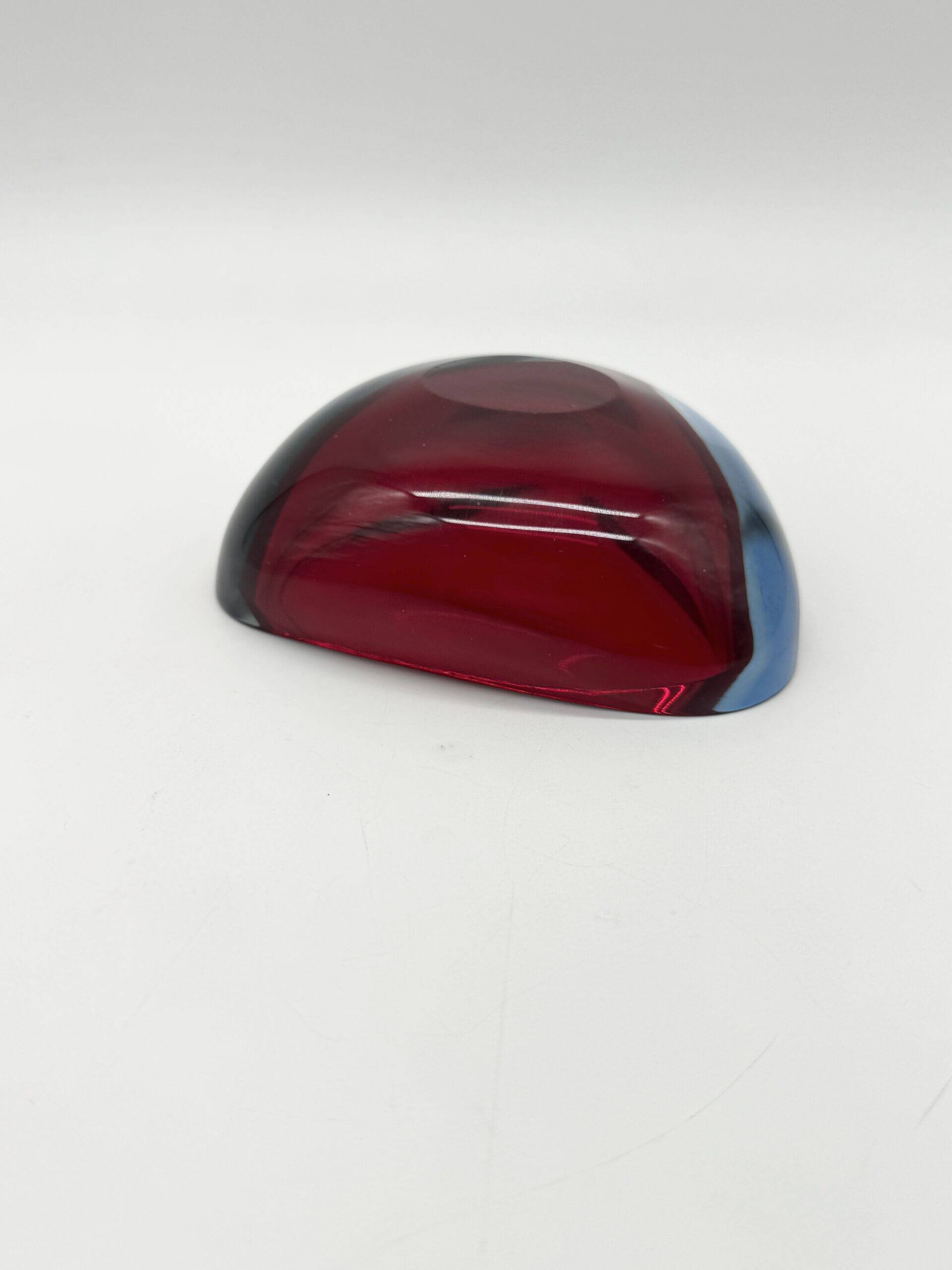 Ashtray "Sommerso" – Murano Glass, 1960s