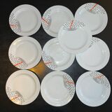 16 Wavel porcelain plates 1980