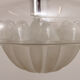 Vintage glass hanging lamp by Peill & Putzler, 1960