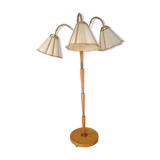 Vintage 3-armed floorlamp, 1940's