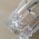 Vintage DArques Crystal Ice Bucket Diamond Tips