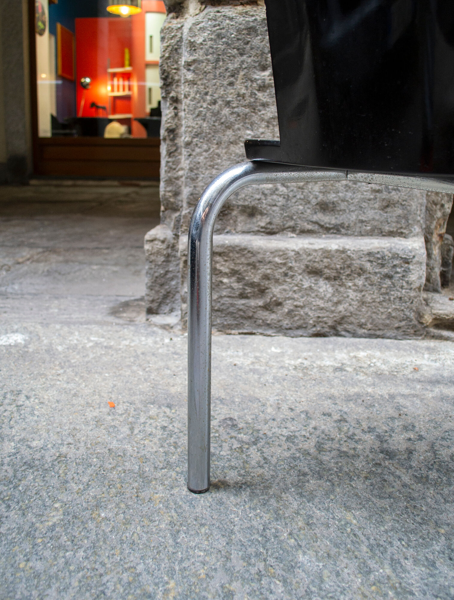 Set of three postmodern armchairs Italy 70