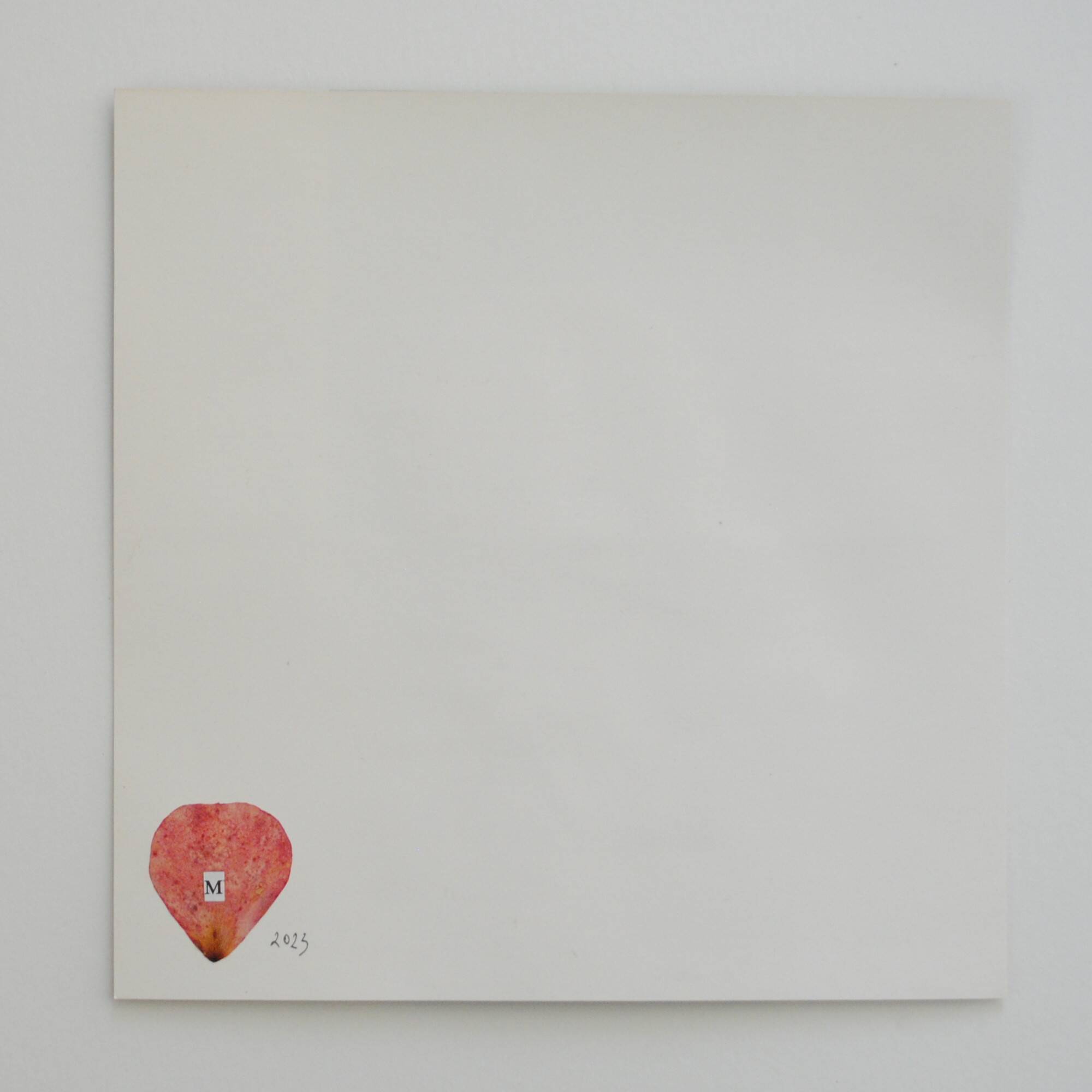 Collage on paper • mineralogy iv