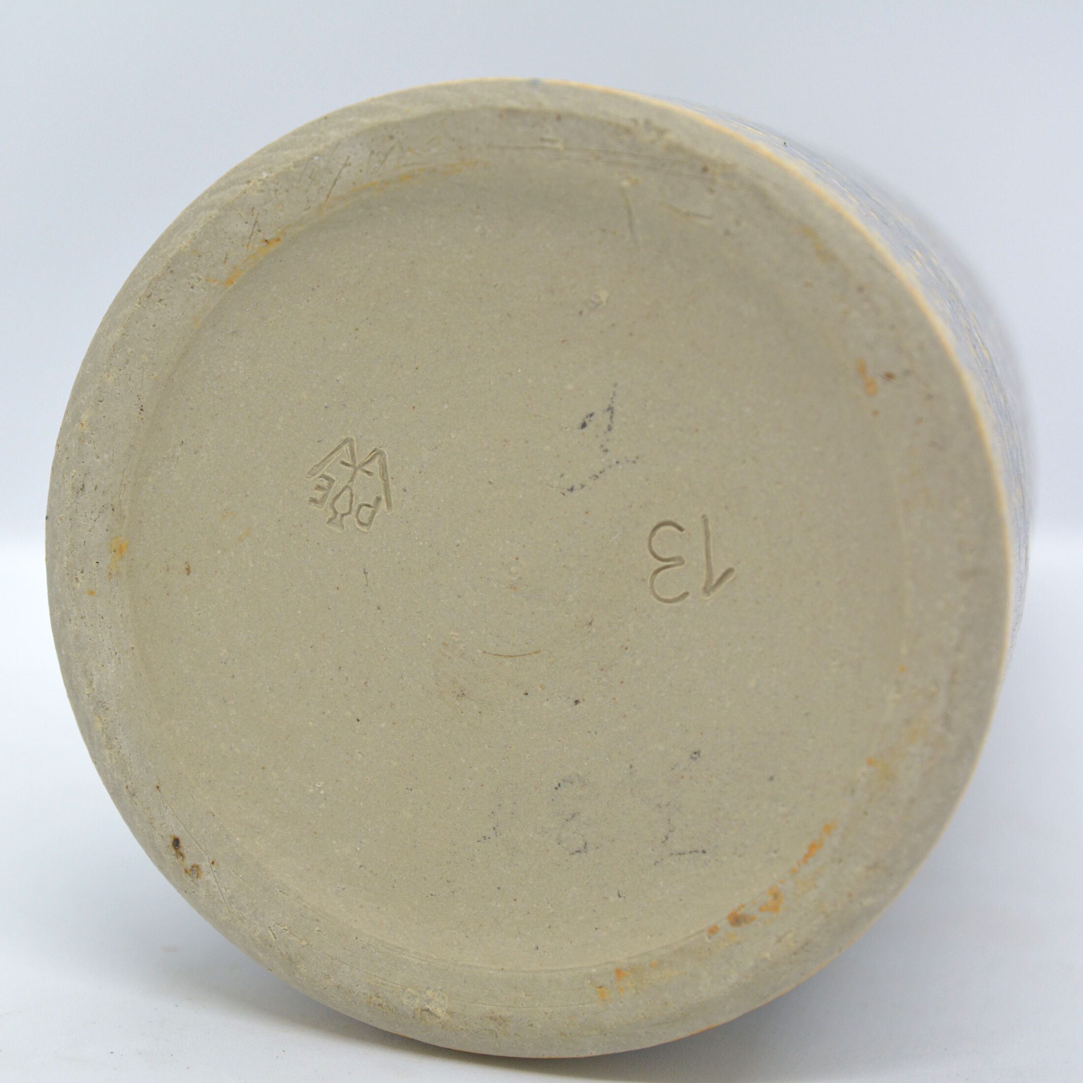 WPE ceramic vase Paul Eydner Waldenburg Sachsen, Germany in the '70s