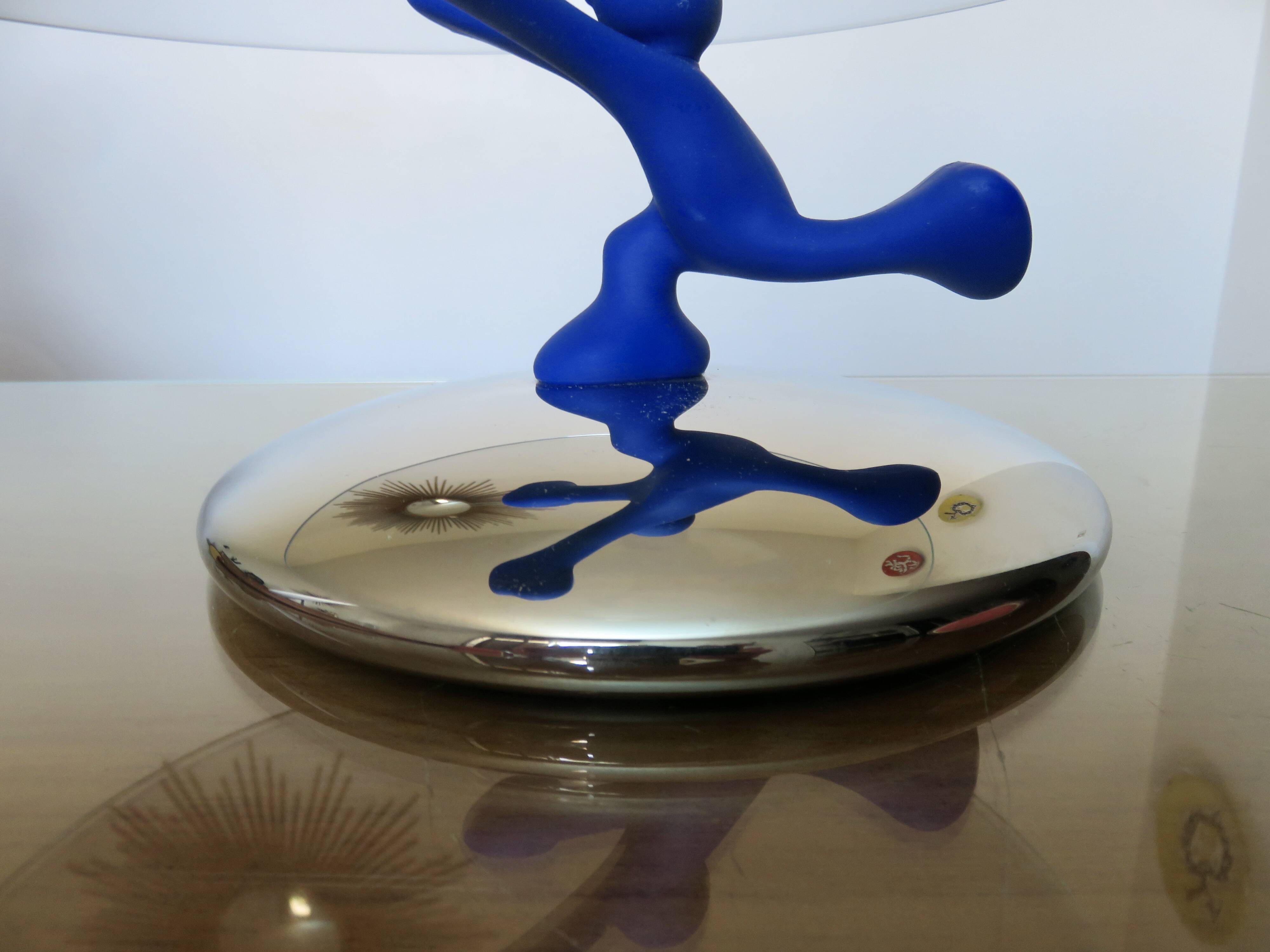 Plateau "Bimboveloce" Running Man, Alessi, design by Mattia di Rosa, 1999