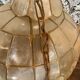 Suspension vintage nacre et laiton