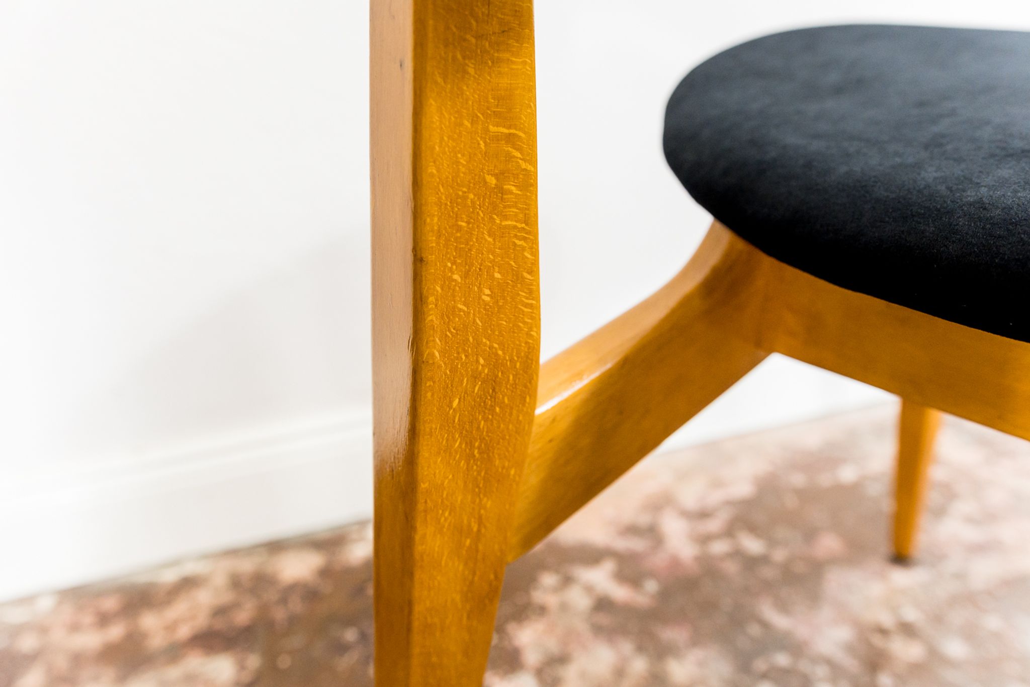 Set de 3 chaises par Juliusz Kędziorek 1960's