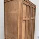 Parisian wardrobe paneled 1930 raw wood
