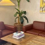 Korium km 3/1 2-seater sofa and armchair set by Tito Agnoli for Ma