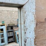 Burmese teak mirror