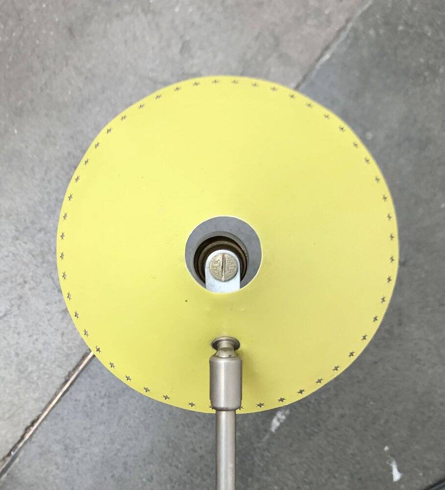 Lampe de table ou murale Mid-Century minimaliste néerlandaise Pinocchio par H. Busquet pour Hala Zeist, années 1950