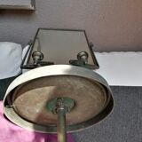 Barber's mirror on telescopic stand 1920 43x35cm