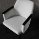 A pair of armchairs, 70s.