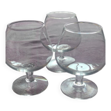 3 glasses of cognac