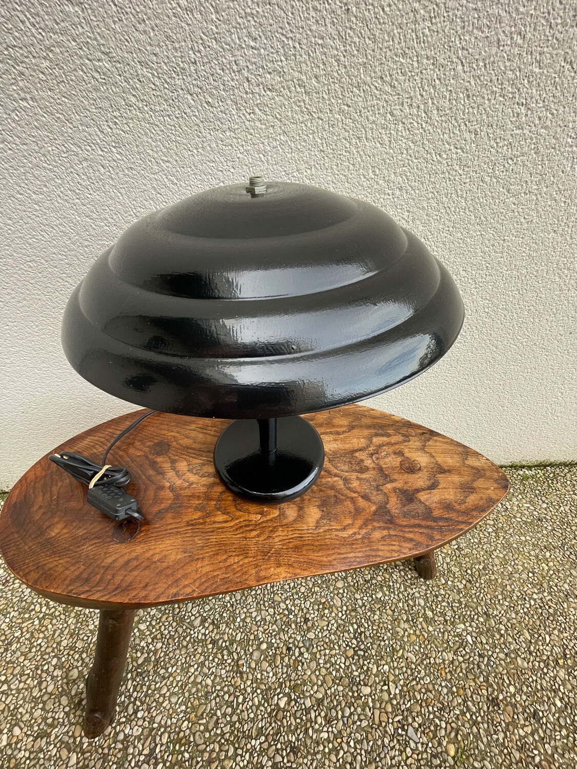 Vintage mushroom lamp