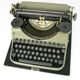1950s antique typewriter Mercedes K-45, Germany