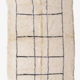 Marmoucha White Ecru Rug - 254 x 174 cm