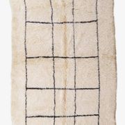 Tapis Marmoucha Blanc Ecru - 254 x 174 cm