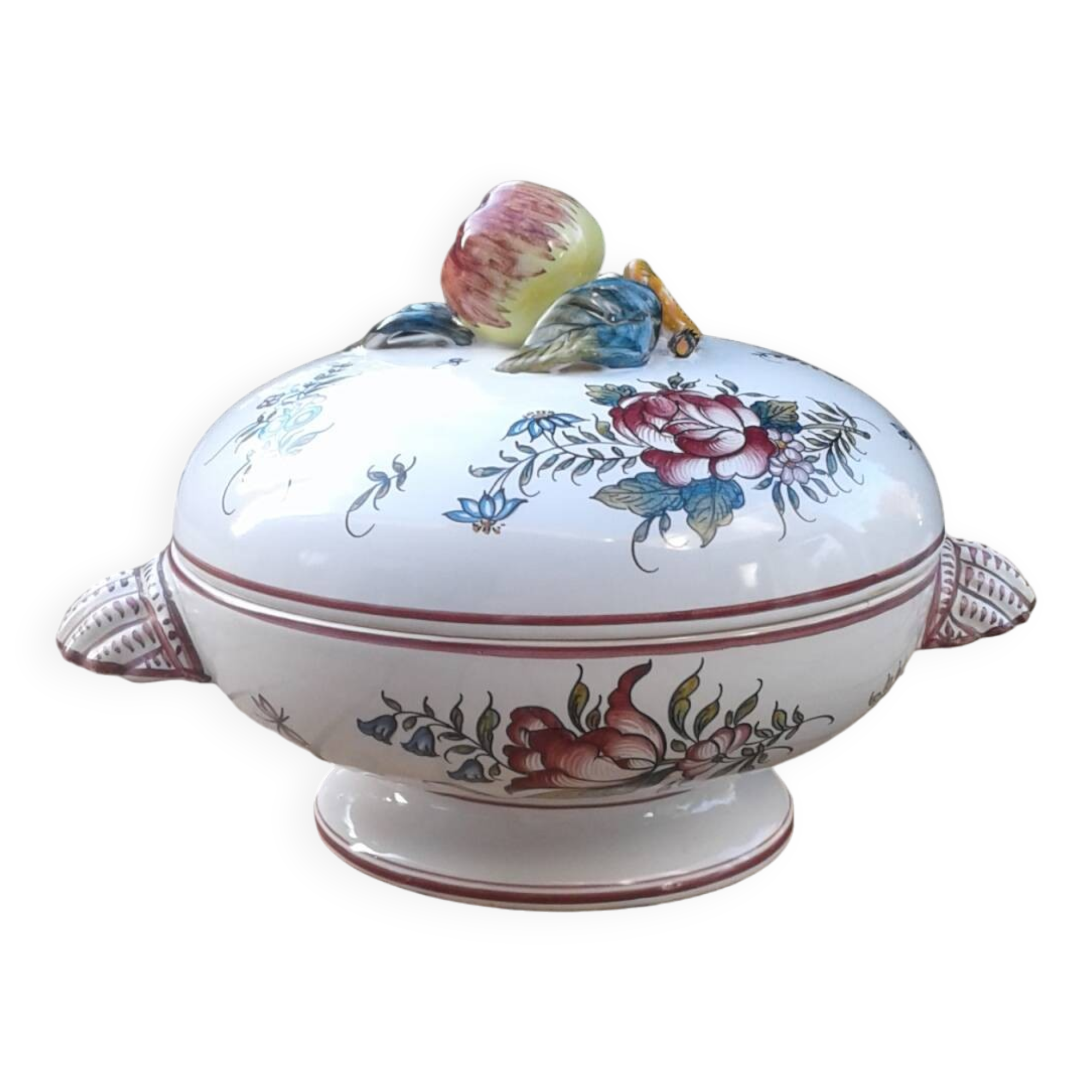 Earthenware soup tureen
