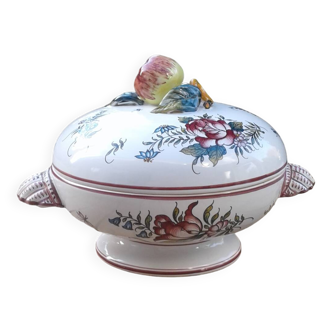 Earthenware soup tureen