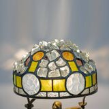 Lampe de table Art Nouveau française « style Tiffany », années 1930