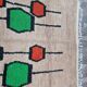 Moroccan rug in natural wool 250cmx150cm