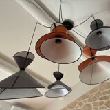 Suspension kimono - 5 lampshades