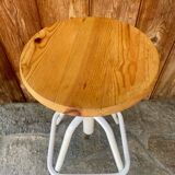 Vintage adjustable swivel stool