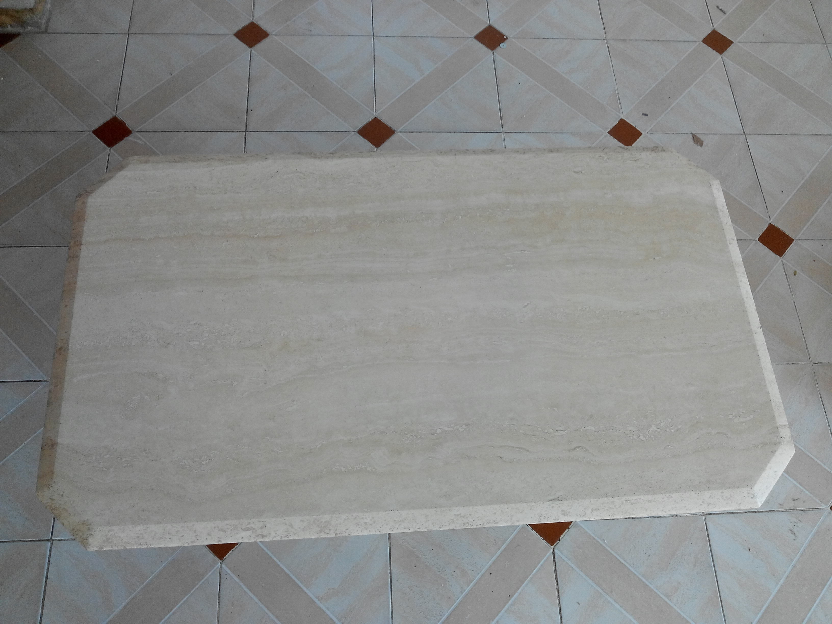 Coffee table travertine