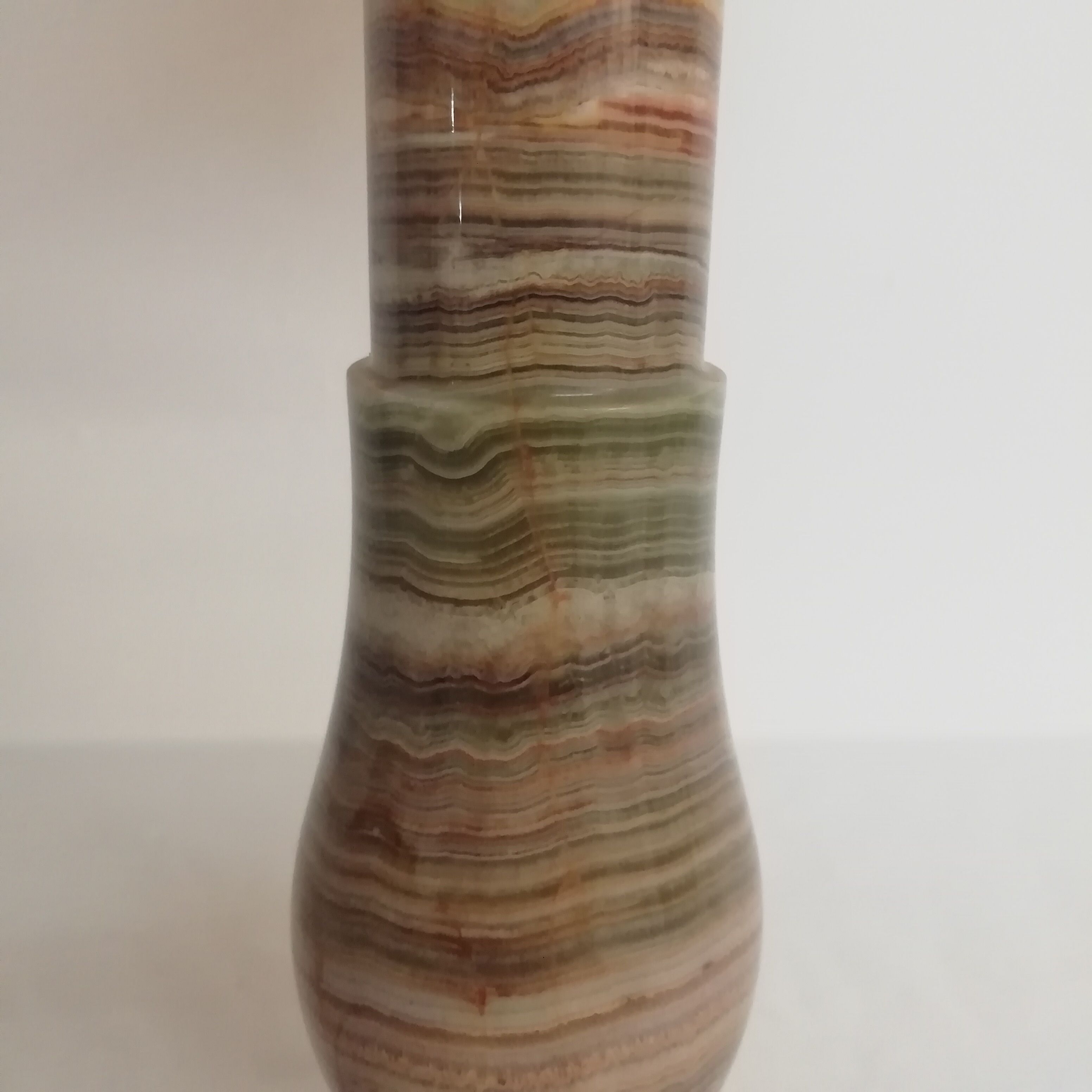 French onyx table lamp. 1950s