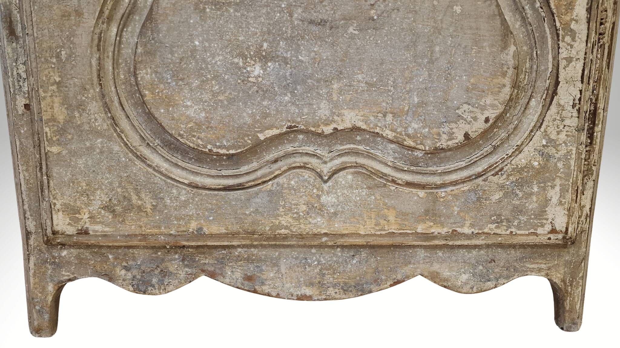 Buffet ancien 1 porte/confiturier patiné