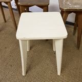 Série de 5 tabourets d'atelier en bois vintage
